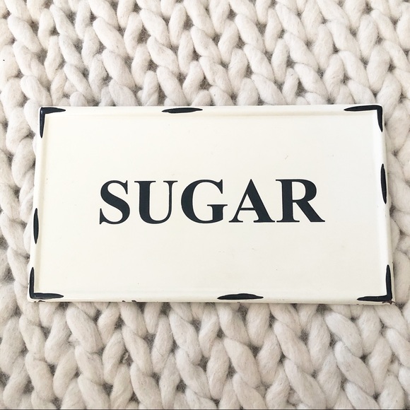 Sugar Sign Wall Decor Kitchen Metal - Picture 1 of 2